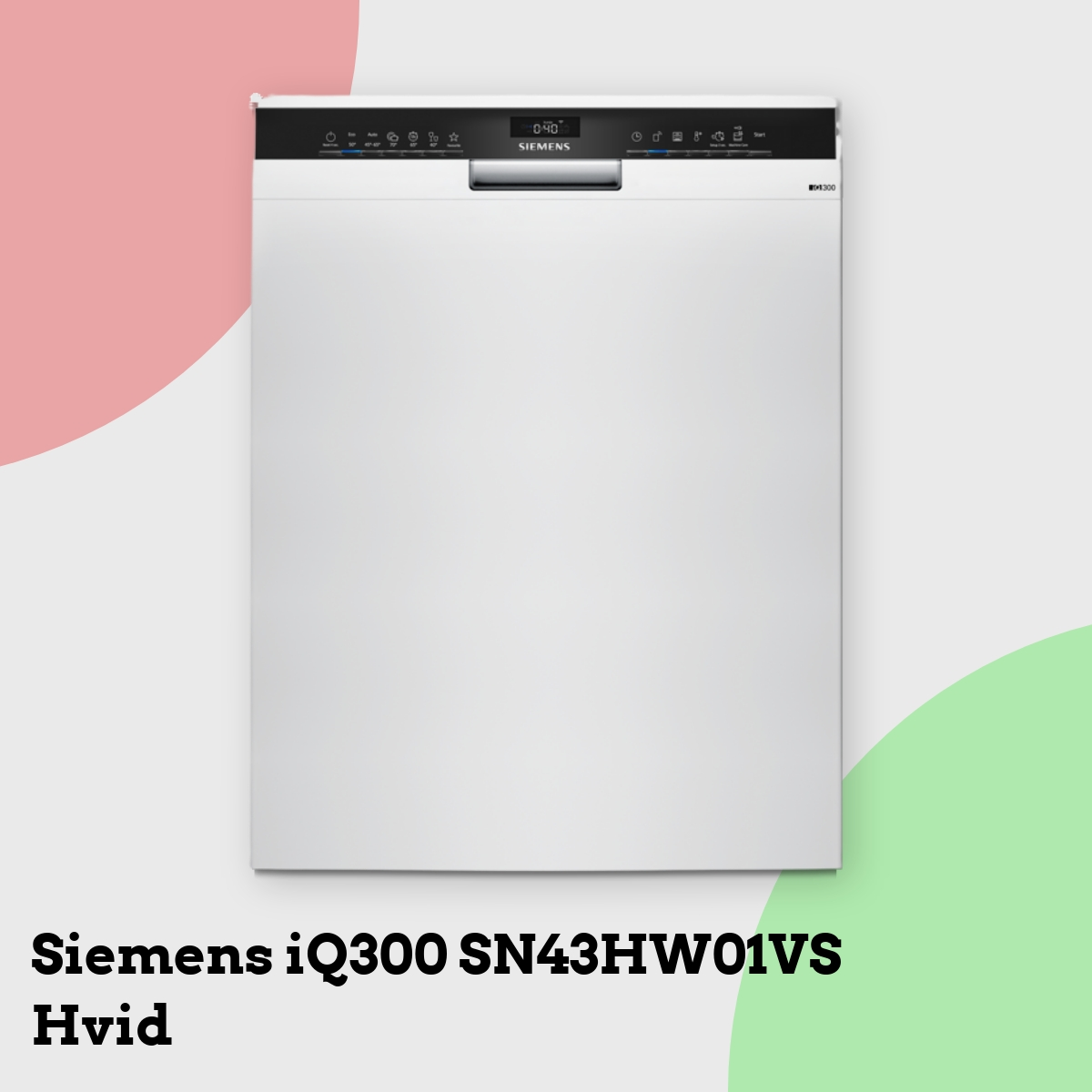 Anmeldelse af Siemens iQ300 SN43HW01VS Hvid
