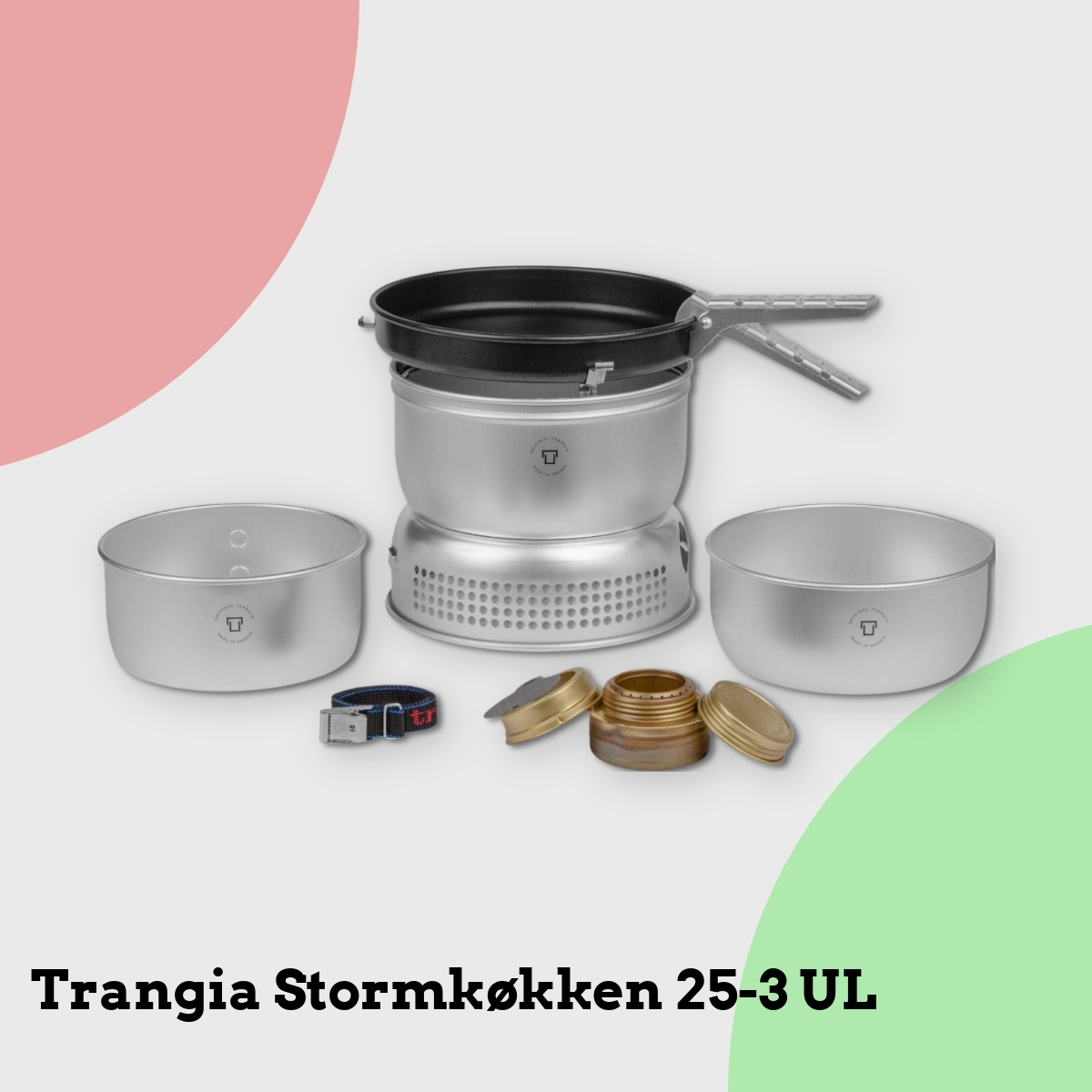 Anmeldelse af Trangia Stormkøkken 25-3 UL