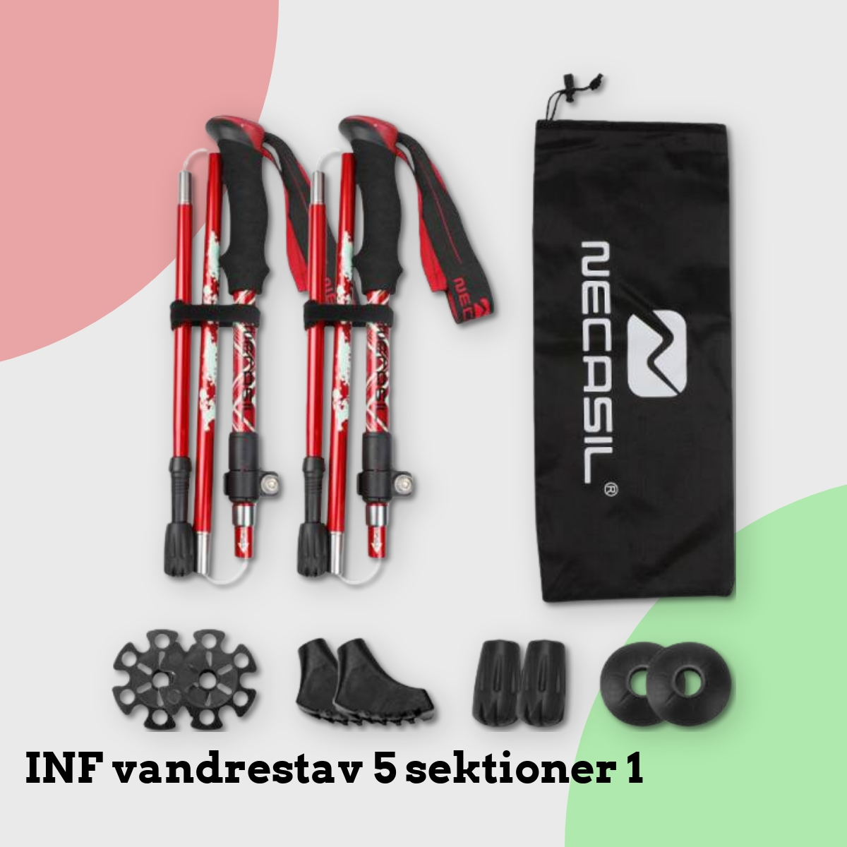 Anmeldelse af INF vandrestav 5 sektioner 1