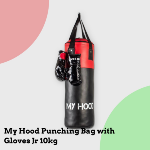 Anmeldelse af My Hood Punching Bag with Gloves Jr 10kg
