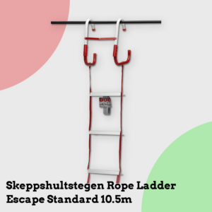 Anmeldelse af Skeppshultstegen Rope Ladder Escape Standard 10.5m
