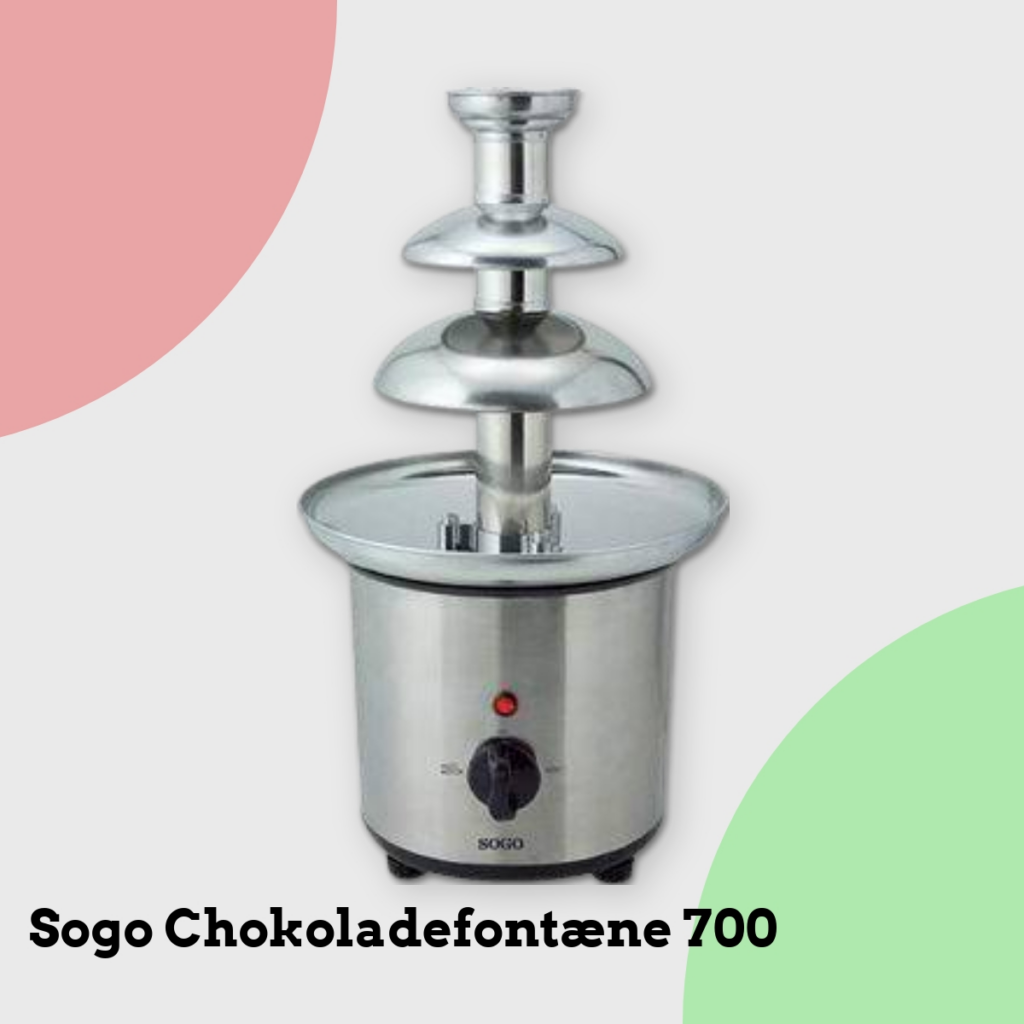 Anmeldelse af Sogo Chokoladefontæne 700