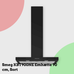 Anmeldelse af Smeg KBT900NE Emhætte 90 cm, Sort
