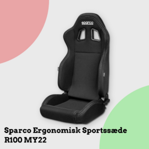 Anmeldelse af Sparco Ergonomisk Sportssæde R100 MY22