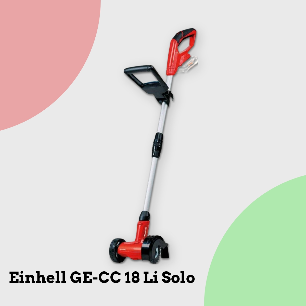 Anmeldelse af Einhell GE-CC 18 Li Solo