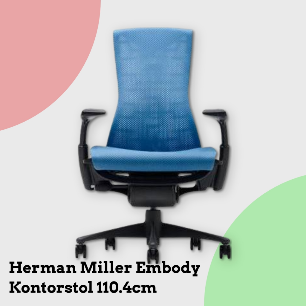 Anmeldelse af Herman Miller Embody Kontorstol 110.4cm