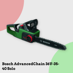 Anmeldelse af Bosch AdvancedChain 36V-35-40 Solo