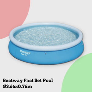 Anmeldelse af Bestway Fast Set Pool Ø3.66x0.76m