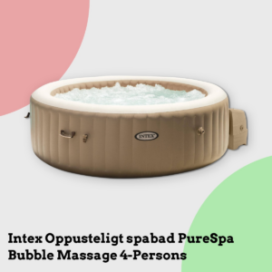 Anmeldelse af Intex Oppusteligt spabad PureSpa Bubble Massage 4-Persons