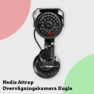 Anmeldelse af Nedis Attrap Overvågningskamera Kugle