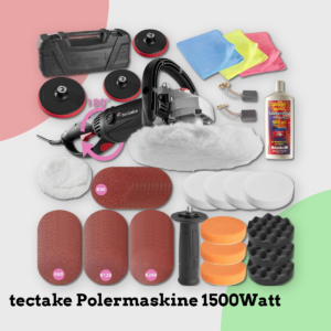 Anmeldelse af tectake Polermaskine 1500Watt