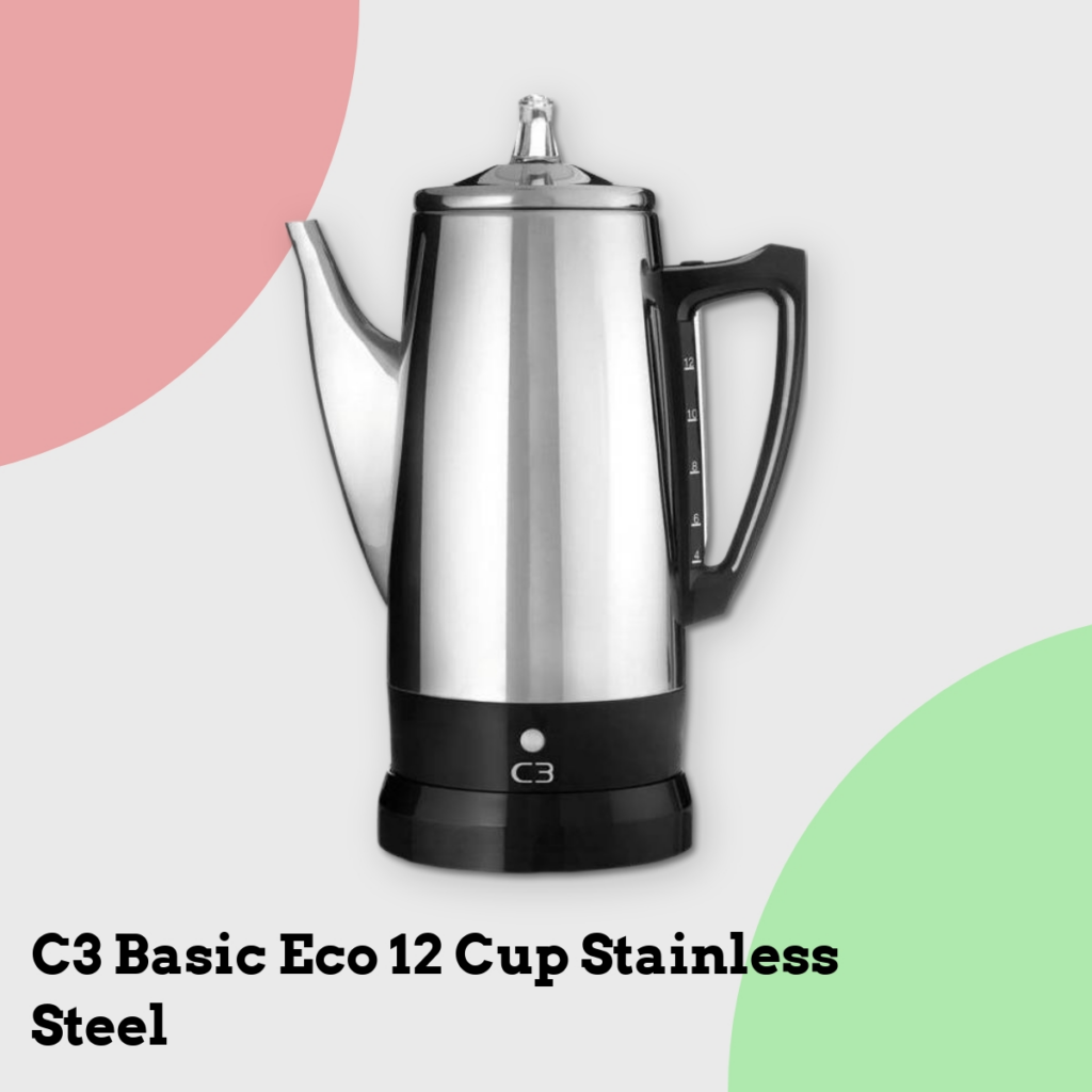 Anmeldelse af C3 Basic Eco 12 Cup Stainless Steel