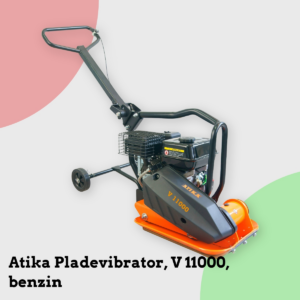 Anmeldelse af Atika Pladevibrator, V 11000, benzin