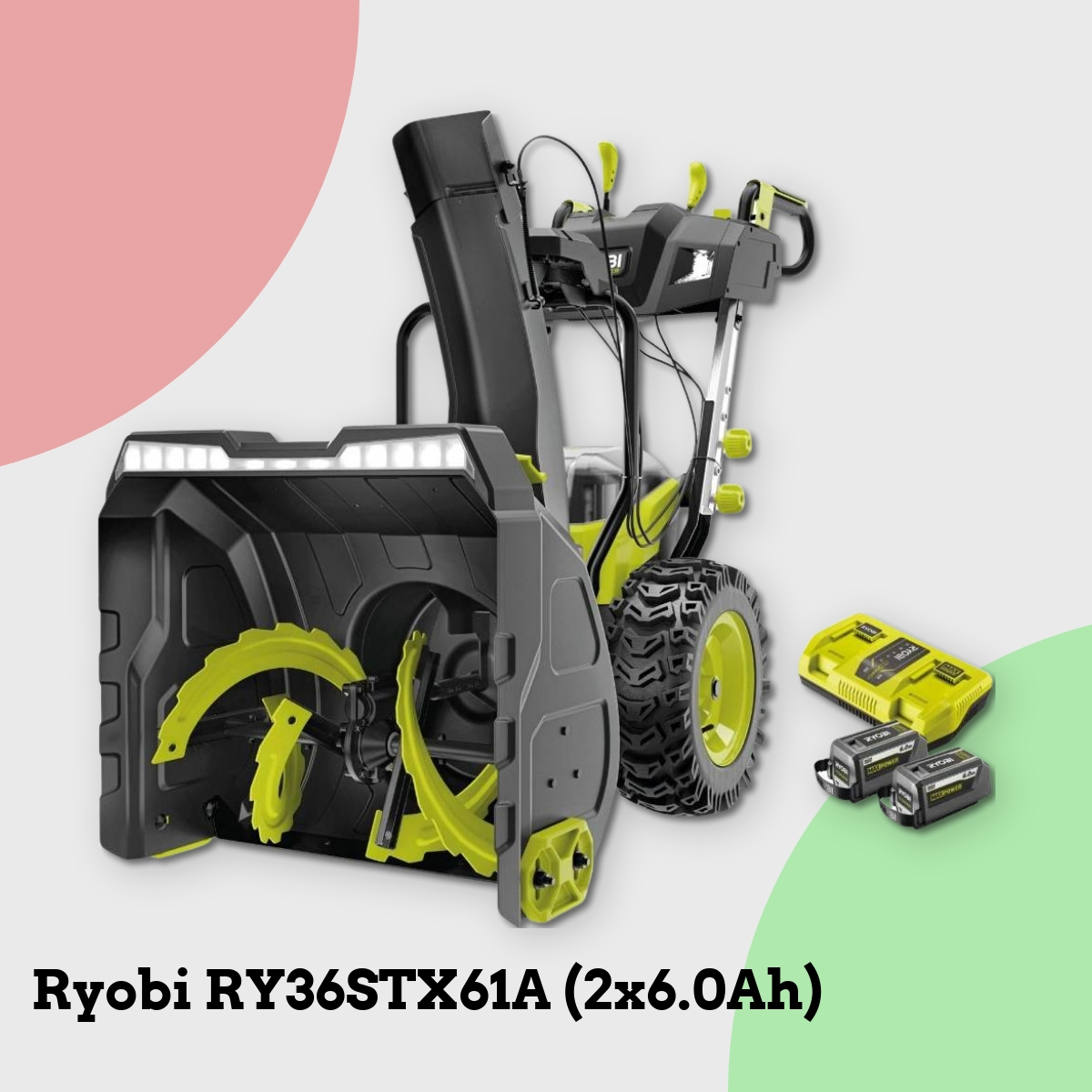 Anmeldelse af Ryobi RY36STX61A (2x6.0Ah)