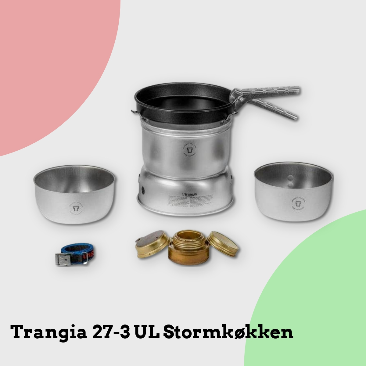 Anmeldelse af Trangia 27-3 UL Stormkøkken