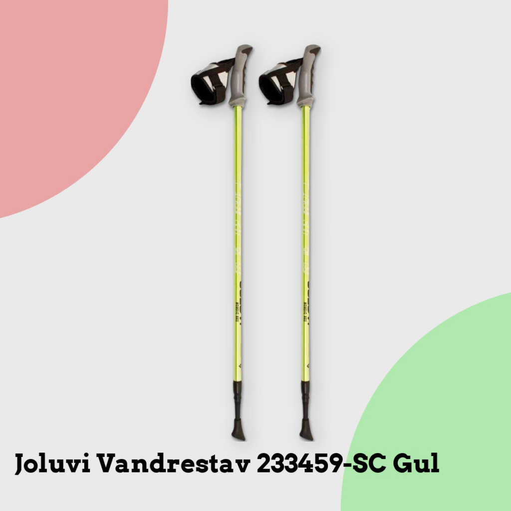 Anmeldelse af Joluvi Vandrestav 233459-SC Gul