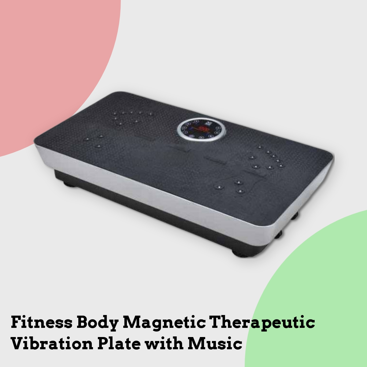 Anmeldelse af Fitness Body Magnetic Therapeutic Vibration Plate with Music