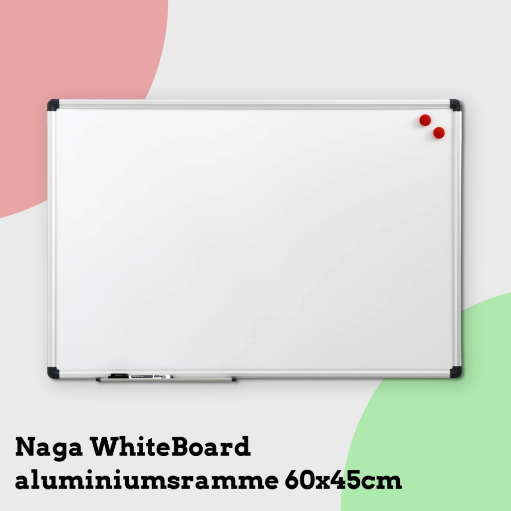 Anmeldelse af Naga WhiteBoard aluminiumsramme 60x45cm