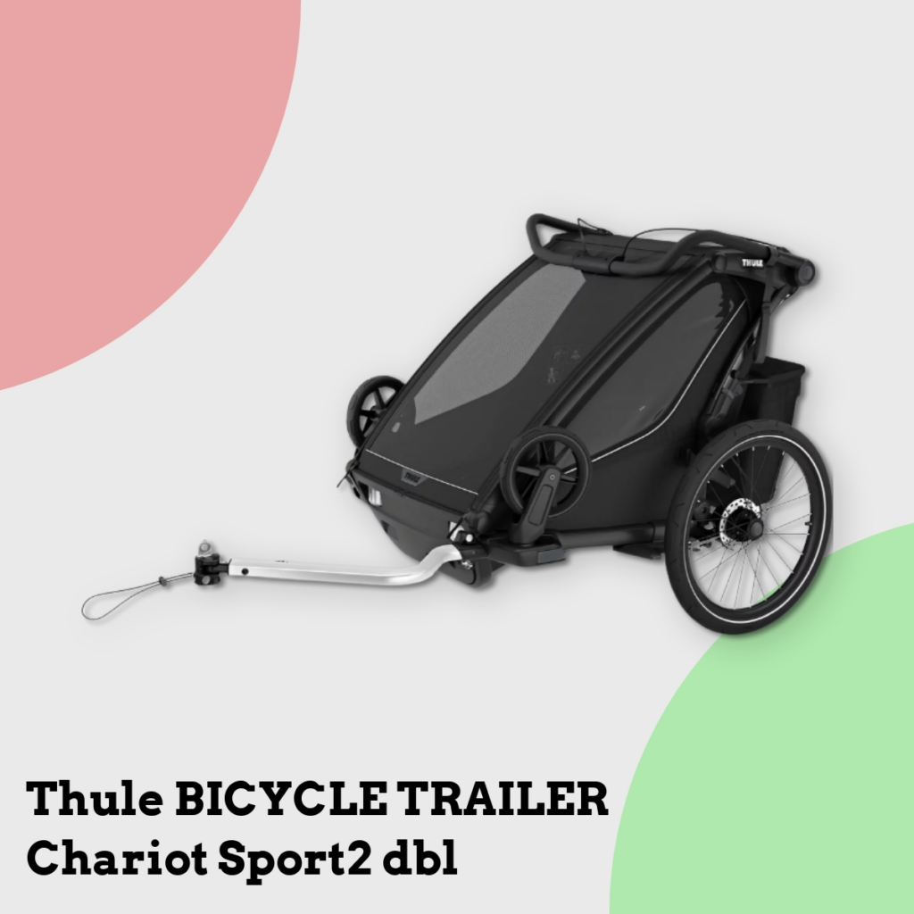 Anmeldelse af Thule BICYCLE TRAILER Chariot Sport2 dbl