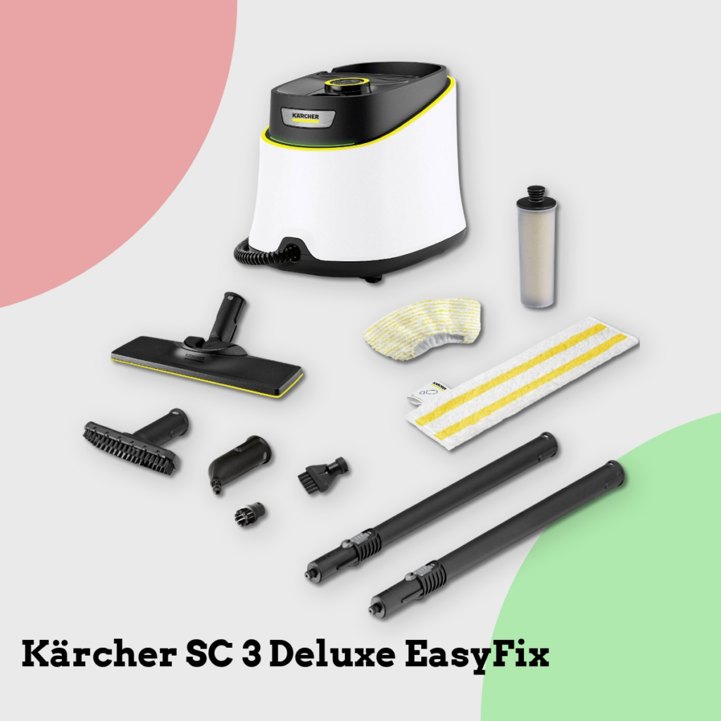 Anmeldelse af Kärcher SC 3 Deluxe EasyFix