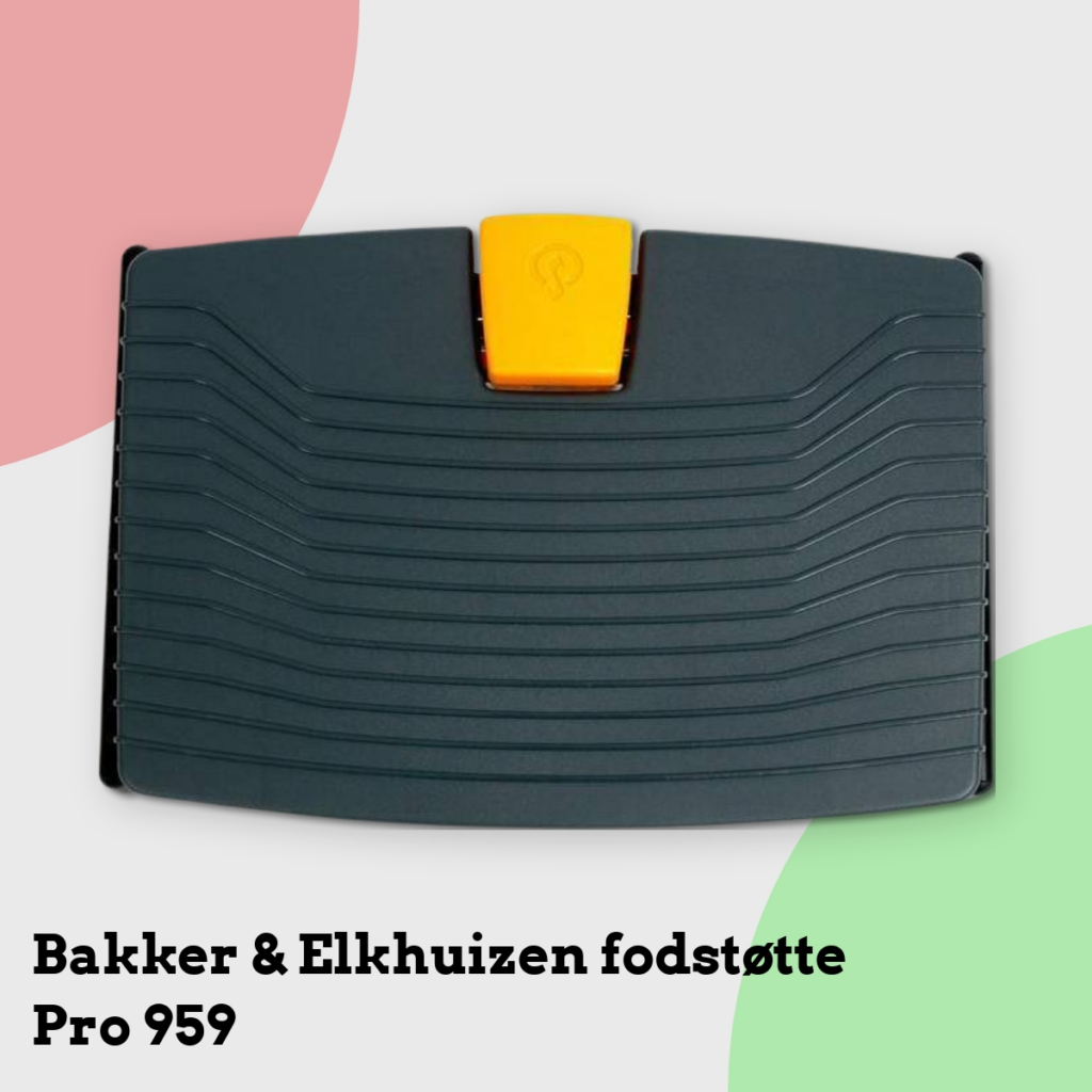 Anmeldelse af Bakker & Elkhuizen fodstøtte Pro 959