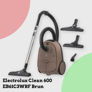 Anmeldelse af Electrolux Clean 600 EB61C3WBF Brun