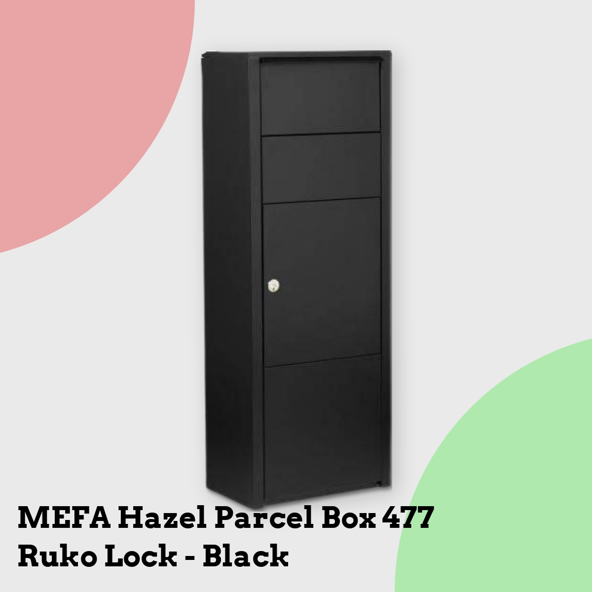 Anmeldelse af MEFA Hazel Parcel Box 477 Ruko Lock - Black