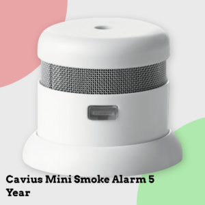 Anmeldelse af Cavius Mini Smoke Alarm 5 Year
