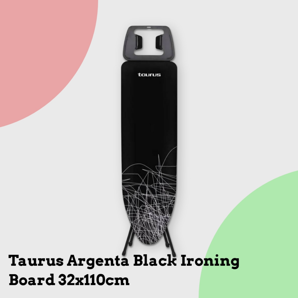 Anmeldelse af Taurus Argenta Black Ironing Board 32x110cm