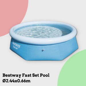 Anmeldelse af Bestway Fast Set Pool Ø2.44x0.66m