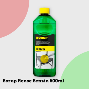 Anmeldelse af Borup Rense Benzin 500ml