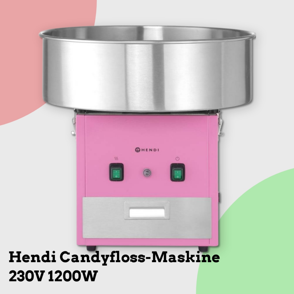 Anmeldelse af Hendi Candyfloss-Maskine 230V 1200W