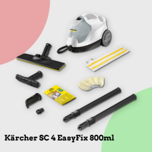 Anmeldelse af Kärcher SC 4 EasyFix 800ml