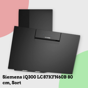 Anmeldelse af Siemens iQ300 LC87KFN60B 80 cm, Sort
