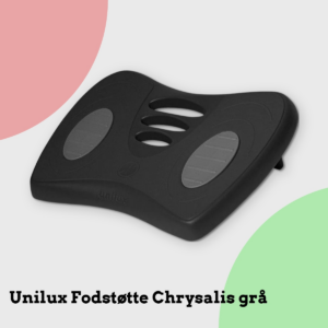 Anmeldelse af Unilux Fodstøtte Chrysalis grå