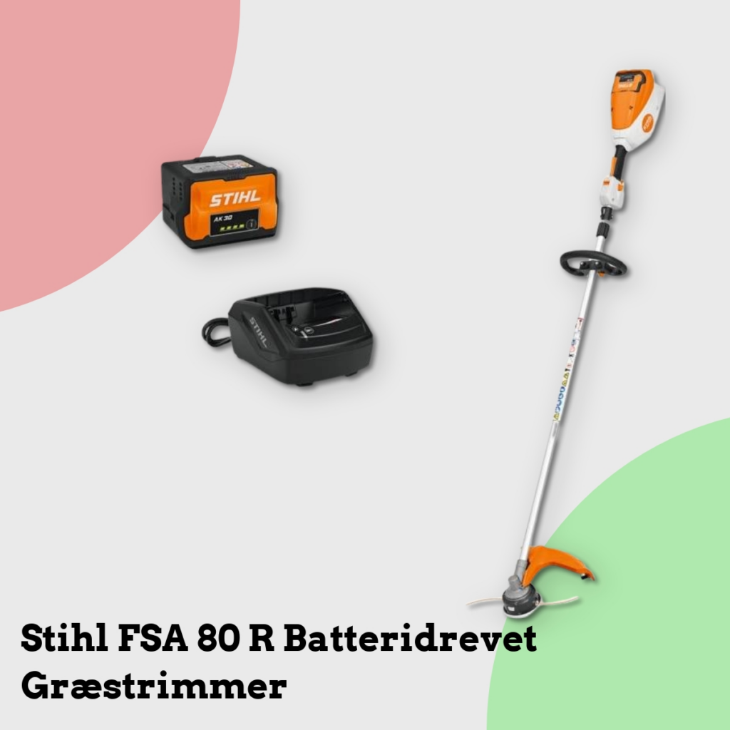 Anmeldelse af Stihl FSA 80 R Batteridrevet Græstrimmer