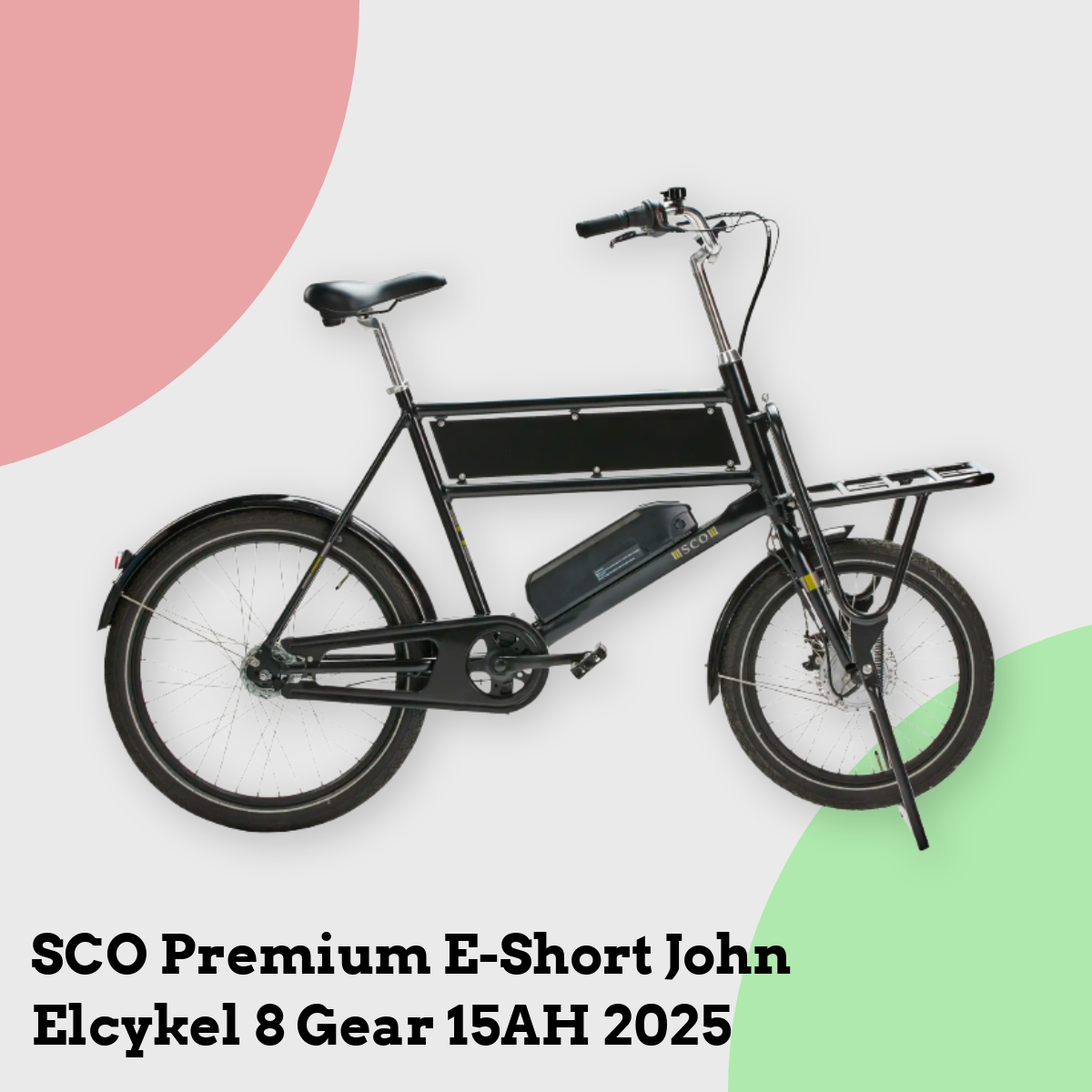 Anmeldelse af SCO Premium E-Short John Elcykel 8 Gear 15AH 2025