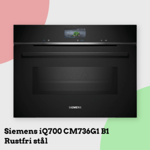 Anmeldelse af Siemens iQ700 CM736G1 B1 Rustfri stål