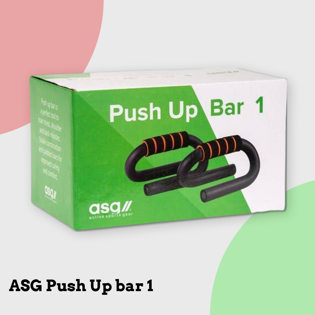Anmeldelse af ASG Push Up bar 1