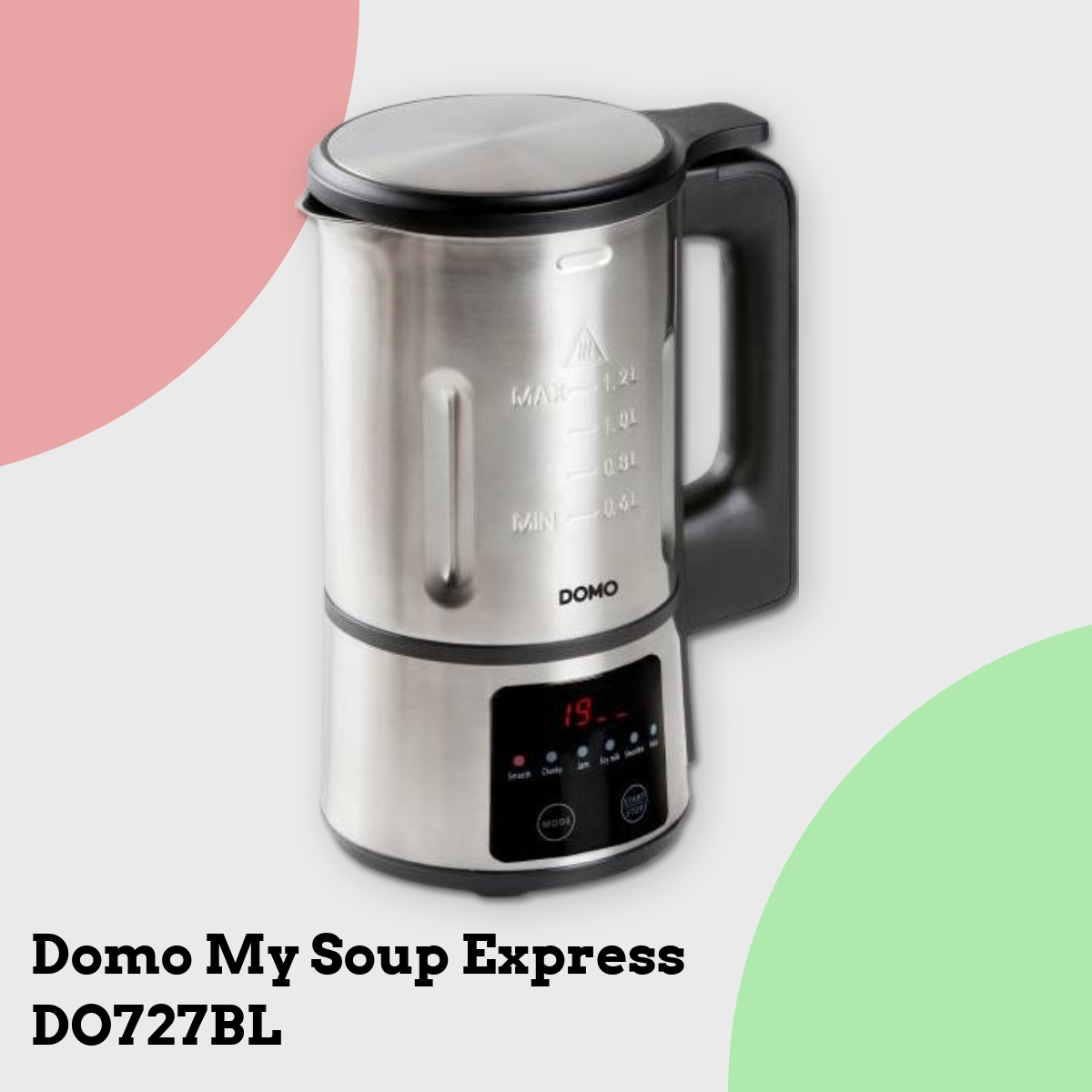 Anmeldelse af Domo My Soup Express DO727BL