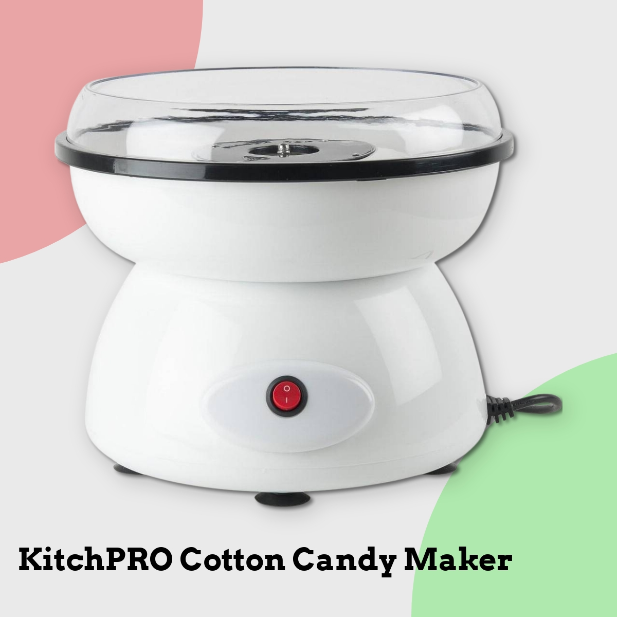 Anmeldelse af KitchPRO Cotton Candy Maker