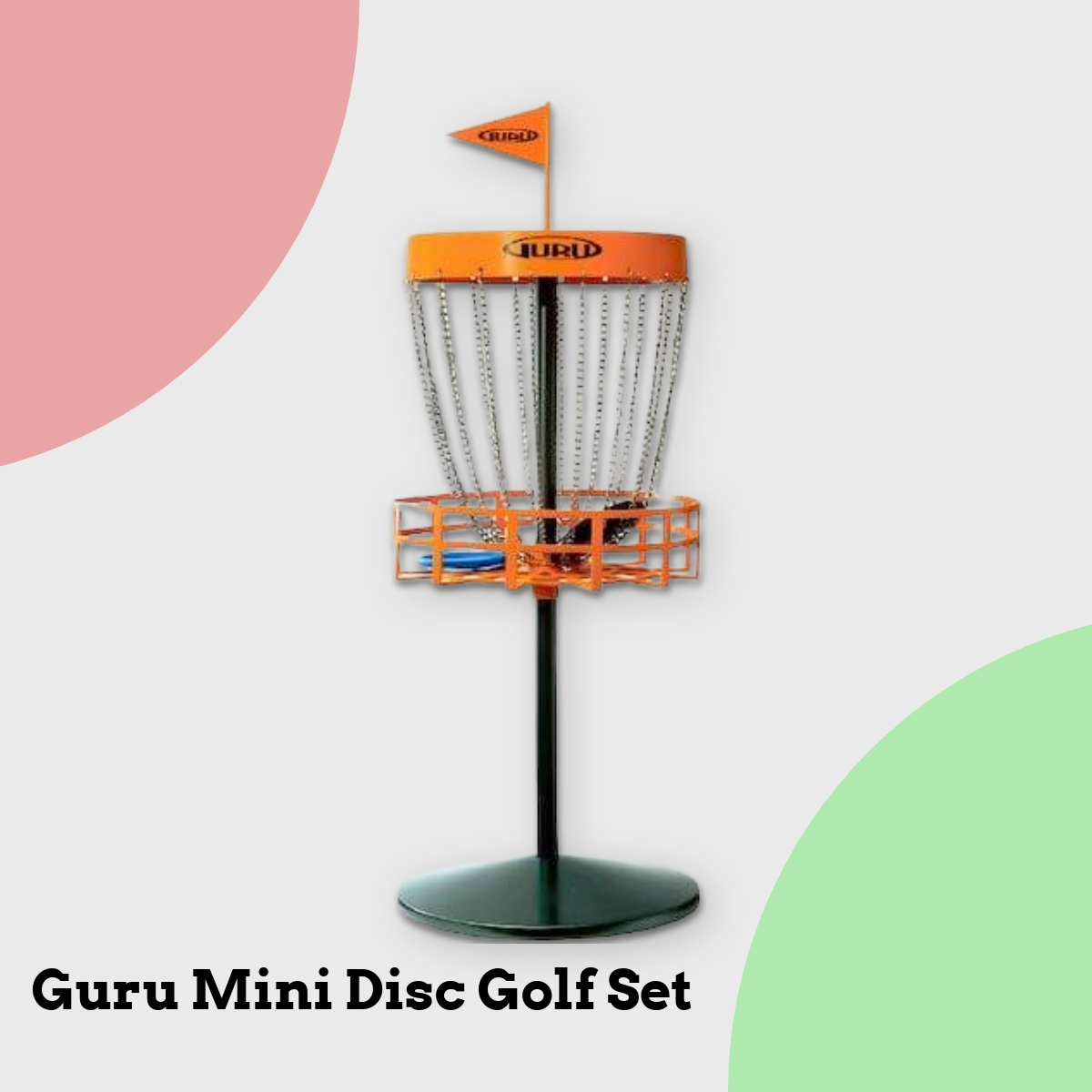 Anmeldelse af Guru Mini Disc Golf Set