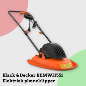 Anmeldelse af Black & Decker BEMWH551 Elektrisk plæneklipper