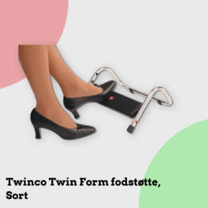 Anmeldelse af Twinco Twin Form fodstøtte, Sort