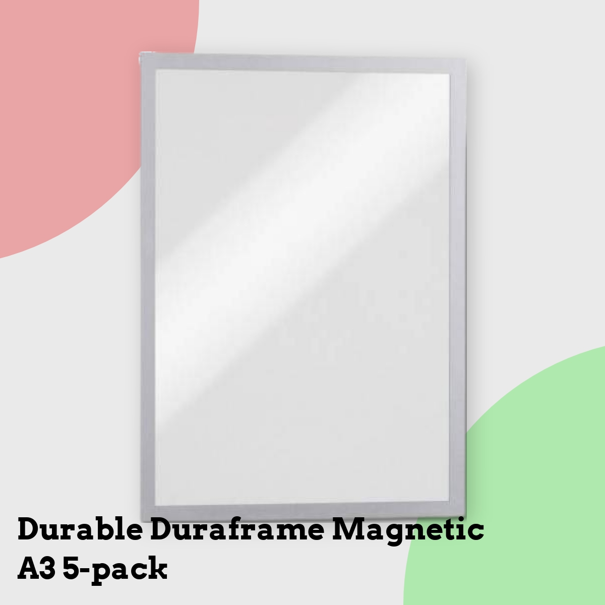 Anmeldelse af Durable Duraframe Magnetic A3 5-pack
