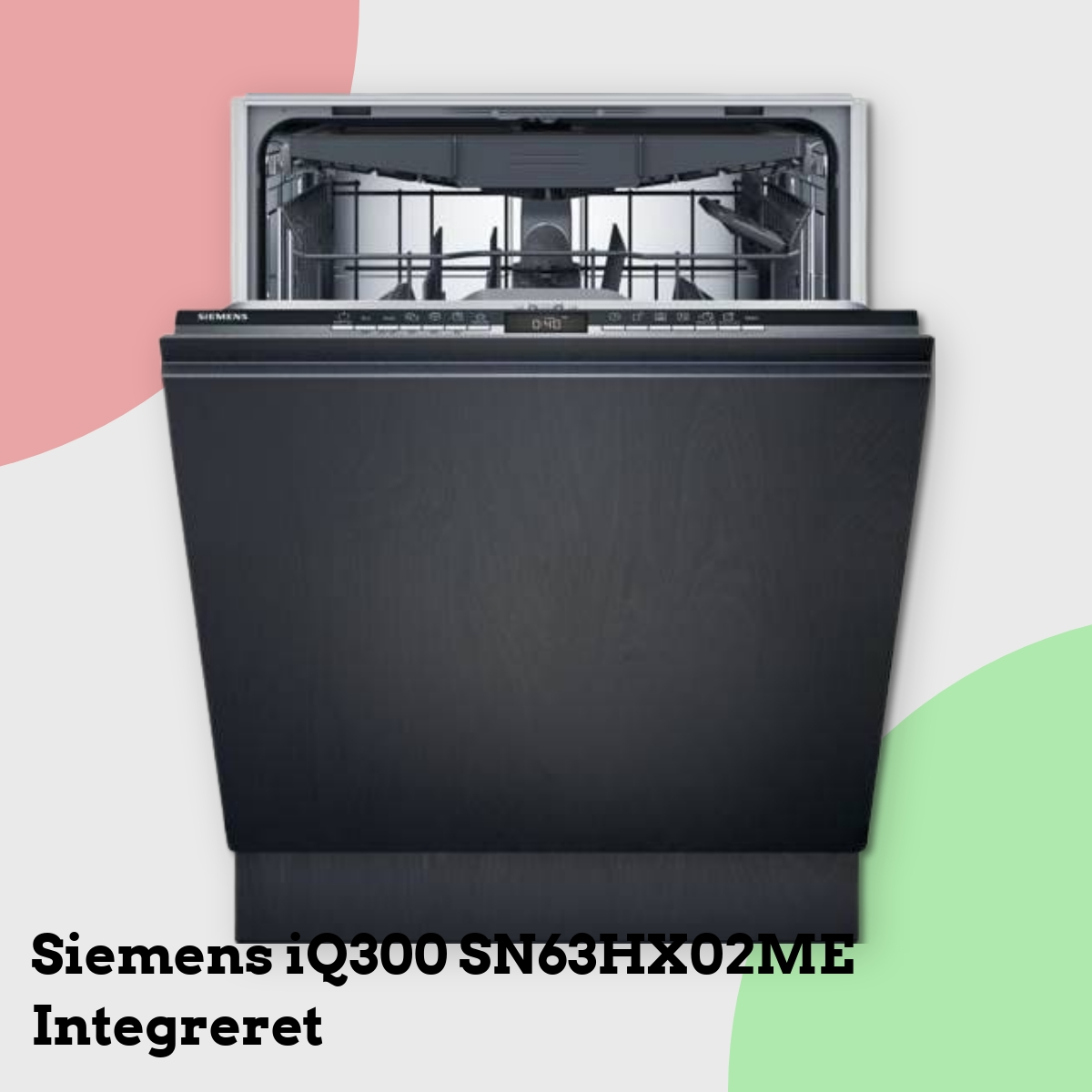 Anmeldelse af Siemens iQ300 SN63HX02ME Integreret