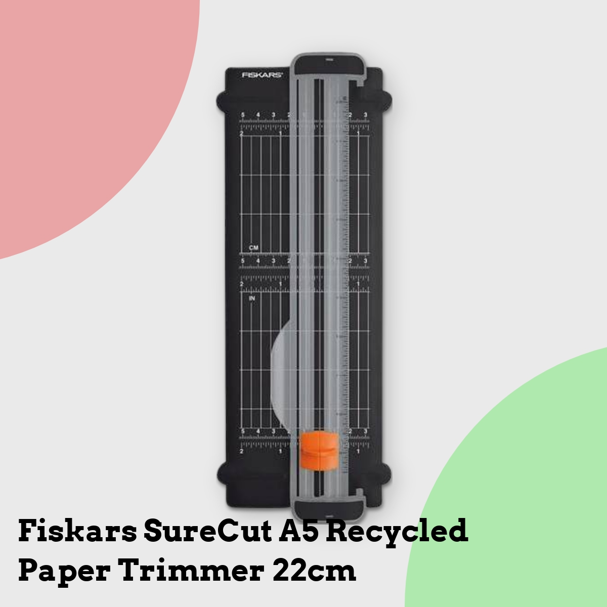 Anmeldelse af Fiskars SureCut A5 Recycled Paper Trimmer 22cm
