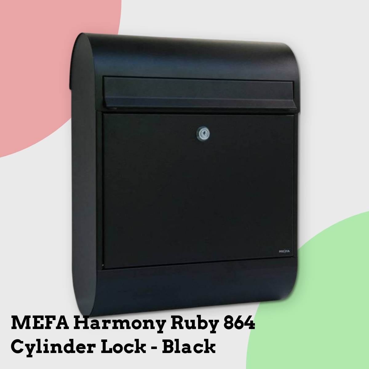 Anmeldelse af MEFA Harmony Ruby 864 Cylinder Lock - Black