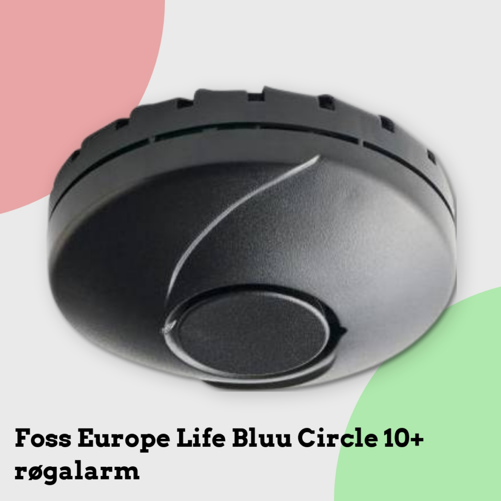 Anmeldelse af Foss Europe Life Bluu Circle 10+ røgalarm