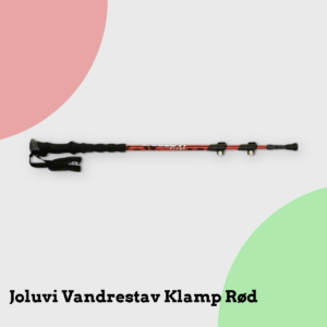 Anmeldelse af Joluvi Vandrestav Klamp Rød